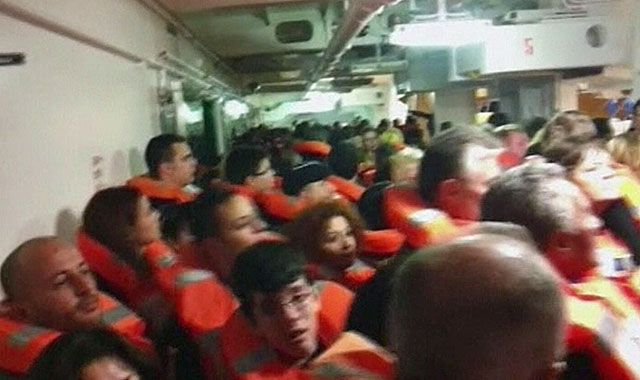 Costa Concordia Evacuation - Confusion
